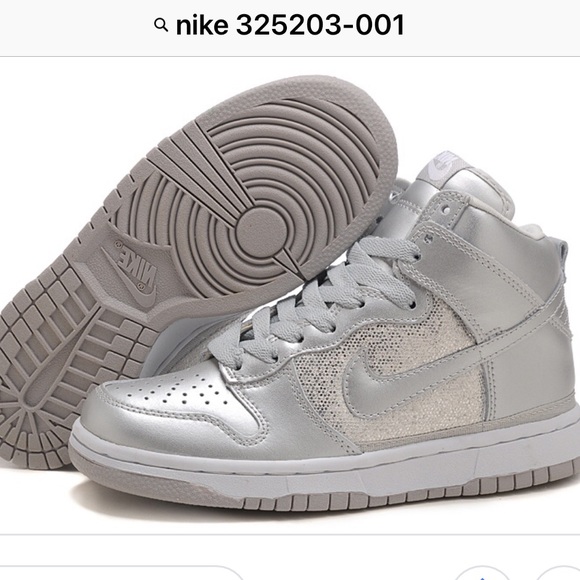 silver high tops womens